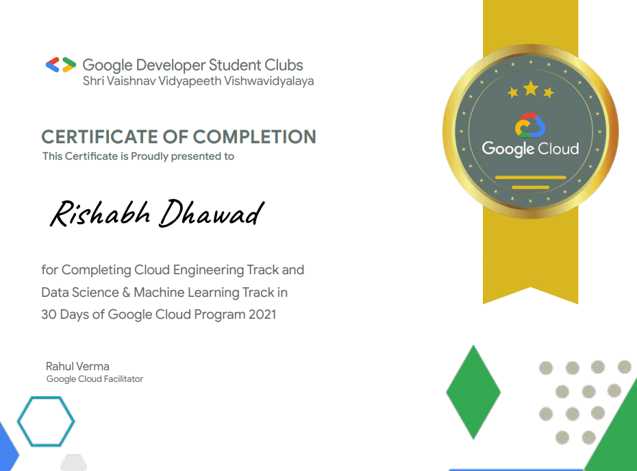 30 Days Of Google Cloud