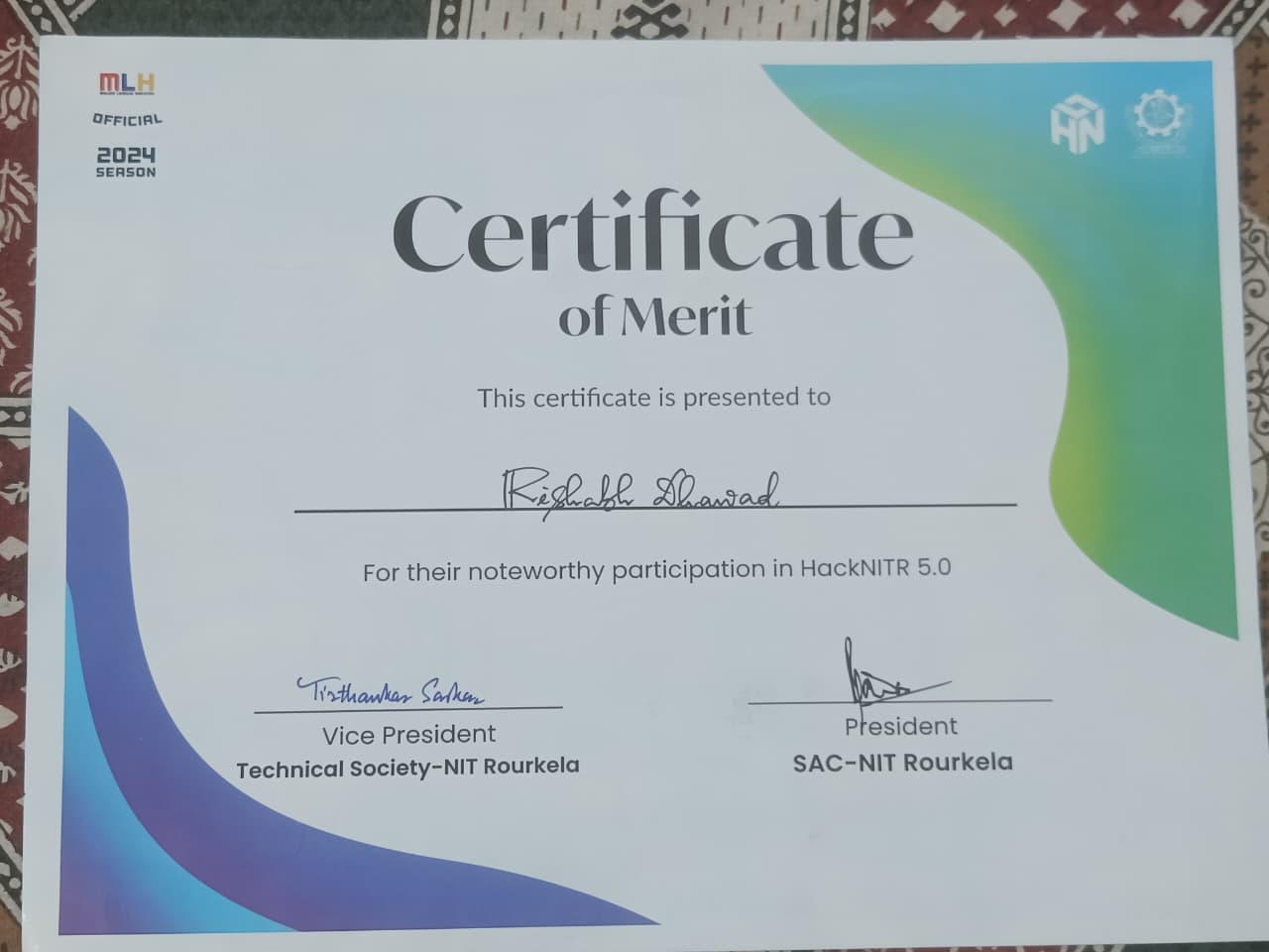 Hack NITR 5.0 Hackathon