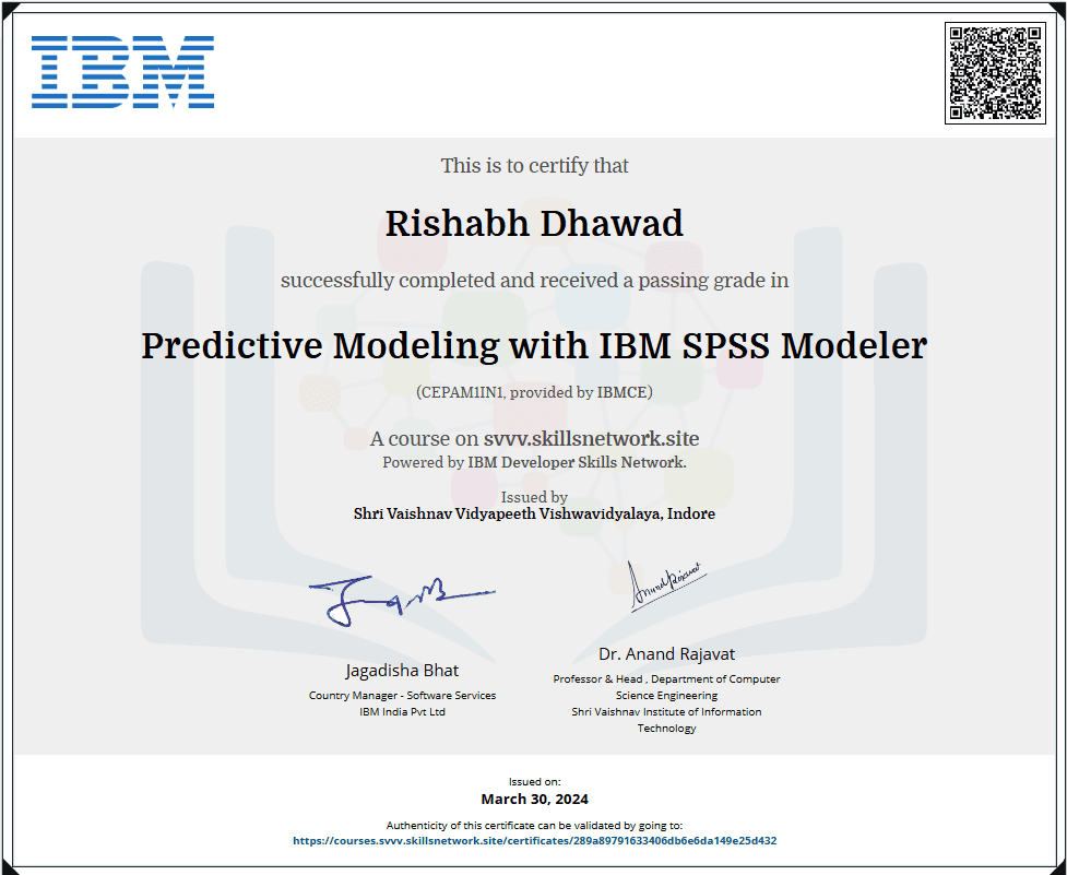 Predictive Modeling with IBM SPSS Modeler