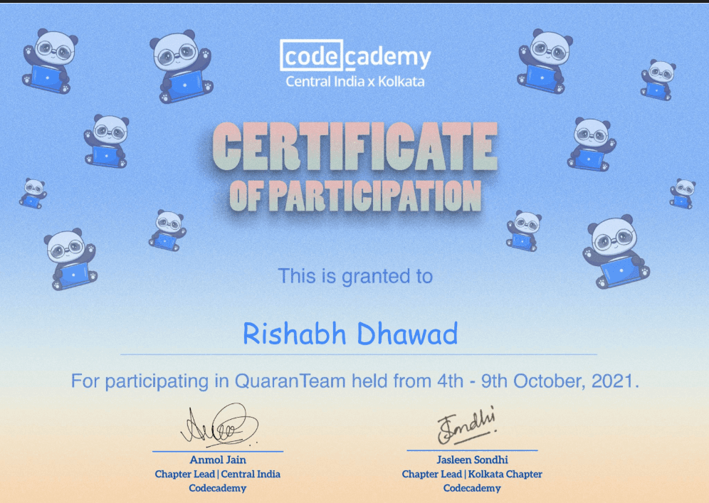 Quaranteam Hackathon 2021